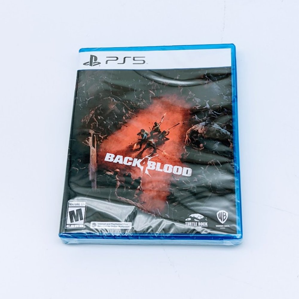 Back 4 Blood PS5 Video Game Sony PlayStation 5 2021 Warner Bros Turtl New Sealed